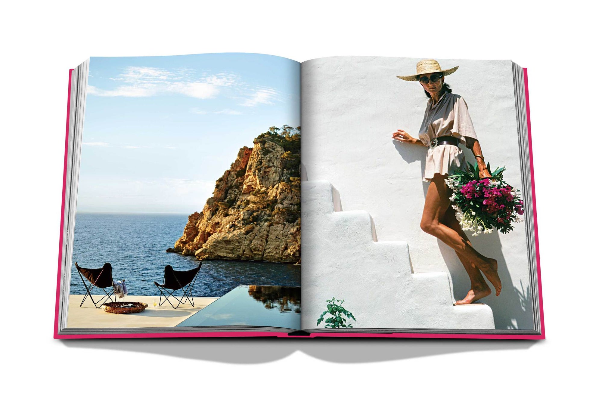 Assouline Ibiza Travel Series coffee table living room premium book