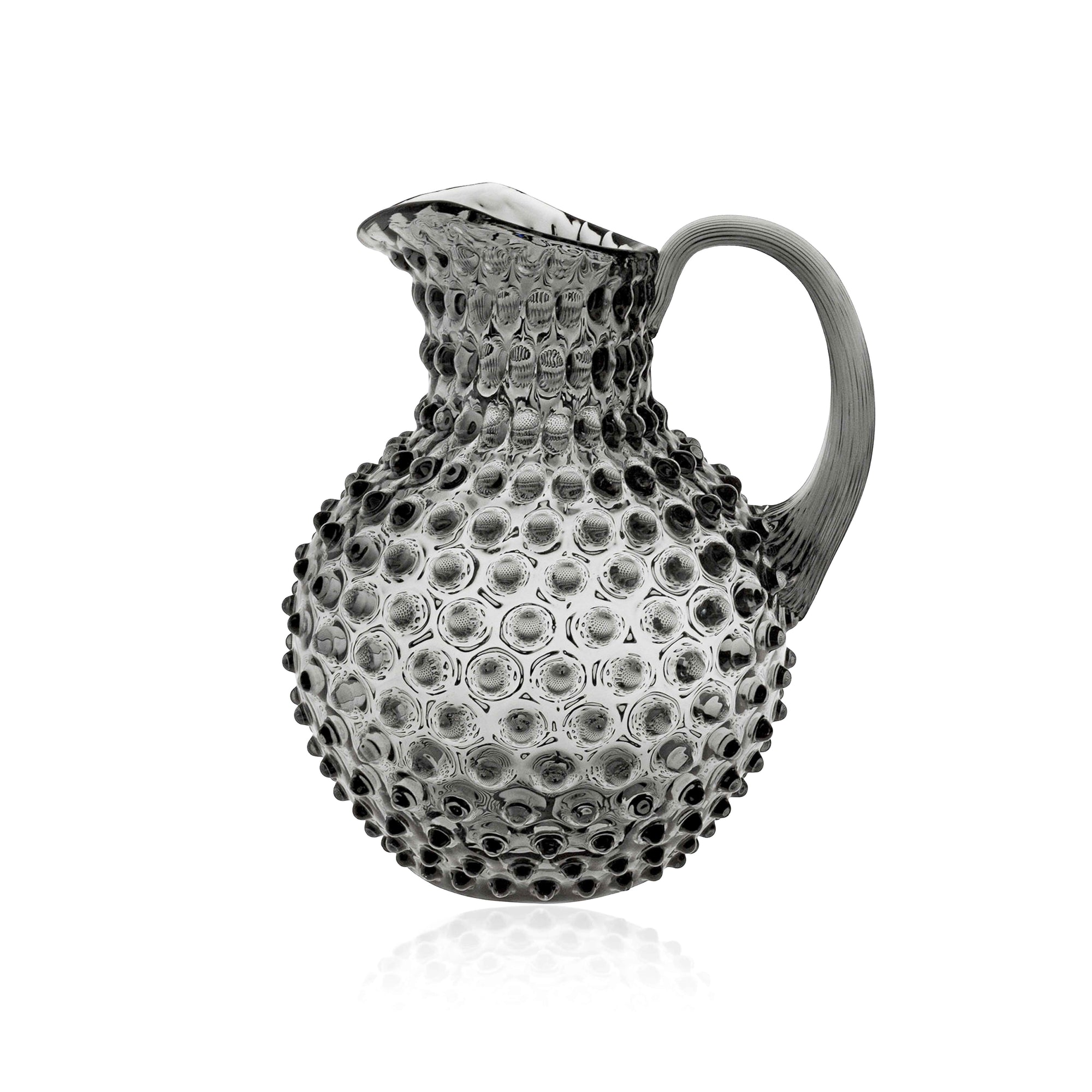 Grey Smoke Klimchi Hobnail Jug Caraffe