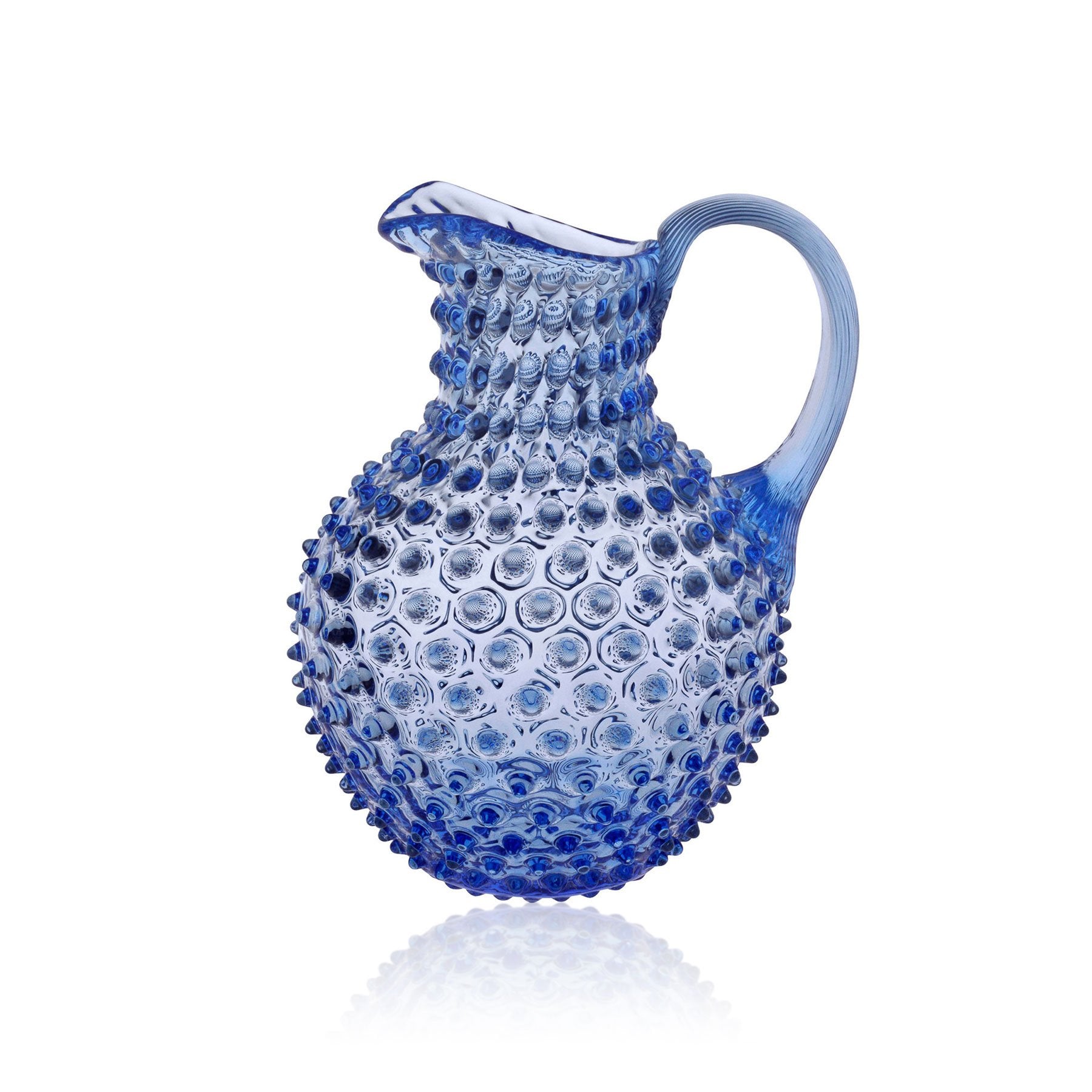 Klimchi Blue Hobnail Jug Caraffe