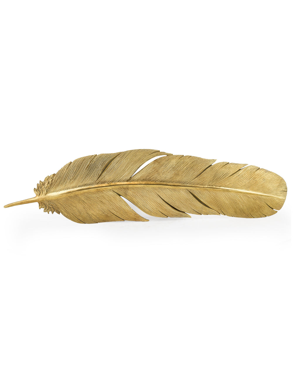 Gold Feather Wall Decor