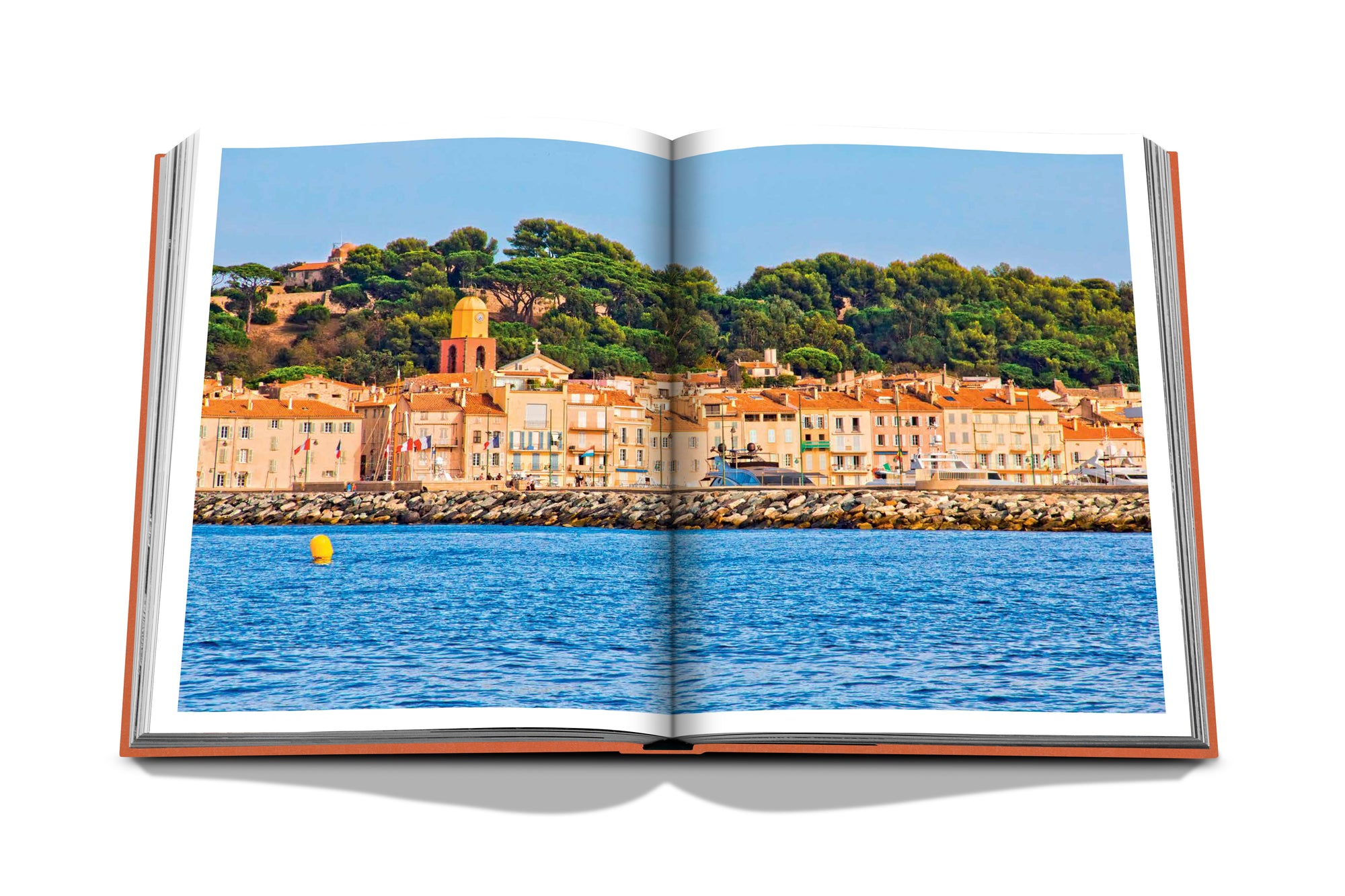 Assouline St. Tropez Travel Series coffee table living room premium book