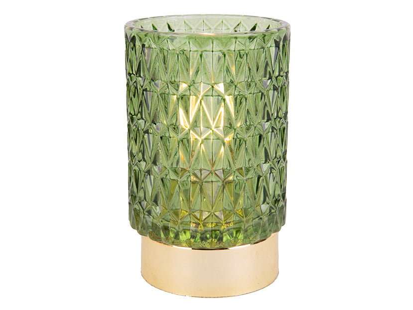 Votive Diamond LED Candle Holder