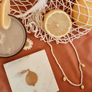 Lemon Marble Coaster