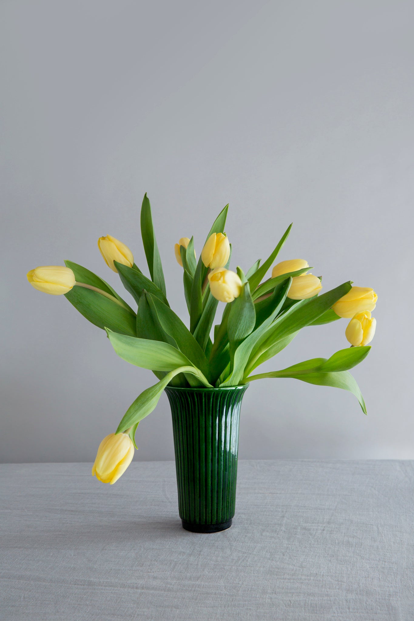 Daisy Vase, Green