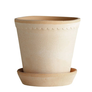 Light Raw Handmade Ceramic Pot Bergs Potter Denmark